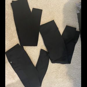 (SOLD) 3 pairs of Fabletics high waisted leggings
